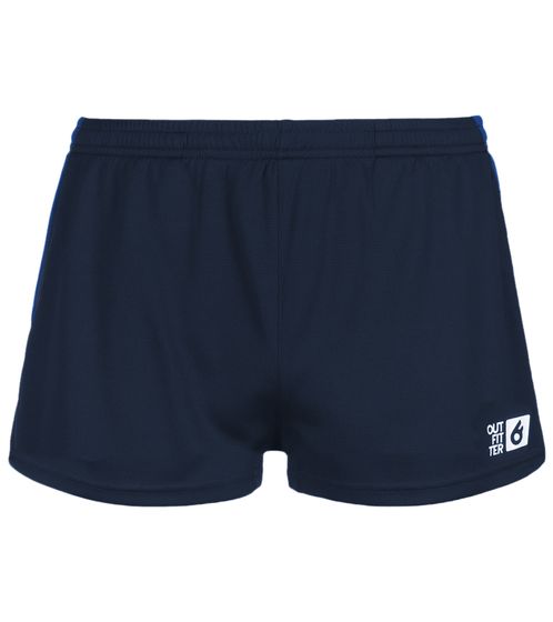 Outfitter OCEAN FABRICS Fitness-Shorts für Damen nachhaltige Sport-Hose Tahi Training OUT-W-1025-OTW Navy/Blau