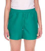 Pantalón corto de entrenamiento para mujer OCEAN FABRICS, pantalón deportivo sostenible Tahi Match OUT-W-1032-OTW verde
