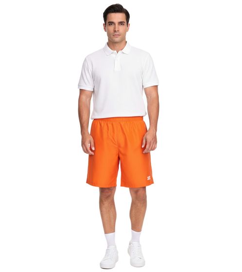 Outfitter OCEAN FABRICS Men's Training Shorts, Sustainable Sports Pants, Tahi Match, OUT-M-1032-OTW Orange