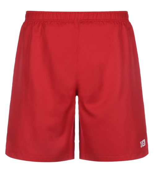 Outfitter OCEAN FABRICS Trainings-Shorts für Herren nachhaltige Sport-Hose Tahi Match OUT-M-1032-OTW Rot