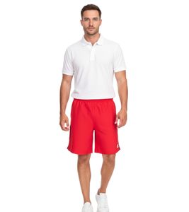 Outfitter OCEAN FABRICS training shorts for men sustainable sports pants Tahi Match OUT-M-1032-OTW Red