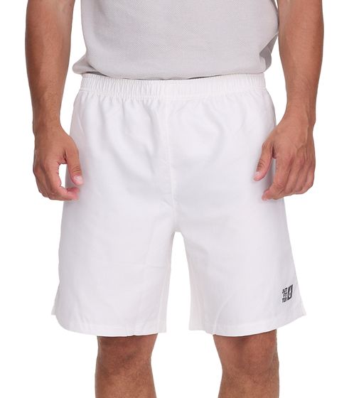 Outfitter OCEAN FABRICS Trainings-Shorts für Herren nachhaltige Sport-Hose Tahi Match OUT-M-1032-OTW Weiß