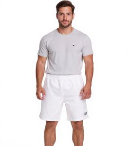 Outfitter OCEAN FABRICS pantaloncini da allenamento per uomo pantaloni sportivi sostenibili Tahi Match OUT-M-1032-OTW Bianco Outfitter OCEAN FABRICS pantaloncini da allenamento per uomo pantaloni sportivi sostenibili Tahi Match OUT-M-1032-OTW Bianco