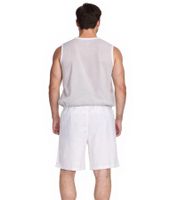 Outfitter OCEAN FABRICS training shorts for men sustainable sports pants Tahi Match OUT-M-1032-OTW White Outfitter OCEAN FABRICS training shorts for men sustainable sports pants Tahi Match OUT-M-1032-OTW White
