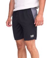Pantalones cortos deportivos sostenibles para hombre OCEAN FABRICS de Outfitter Tahi Training OUT-M-1025-OTW Negro/Gris