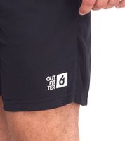 Pantalones cortos deportivos sostenibles para hombre OCEAN FABRICS de Outfitter Tahi Training OUT-M-1025-OTW Negro/Gris