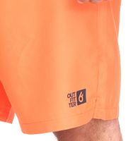 Outfitter OCEAN FABRICS training shorts for men: sustainable sports pants Tahi Match OUT-M-1032-OTW in white, red, blue, anthracite, orange, or green Outfitter OCEAN FABRICS training shorts for men: sustainable sports pants Tahi Match OUT-M-1032-OTW in white, red, blue, anthracite, orange, or green