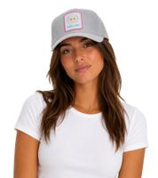 Beechfield Trucker Cap, Cotton Cap, Baseball Cap with "LEGALIZED" Embroidery, Black/White or "MARY JANE BERLIN" Gray