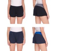 Outfitter OCEAN FABRICS short de fitness pour femme pantalon de sport durable Tahi Training OUT-W-1025-OTW en bleu marine/bleu ou noir/gris