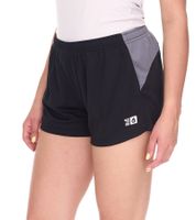 Outfitter OCEAN FABRICS short de fitness pour femme pantalon de sport durable Tahi Training OUT-W-1025-OTW en bleu marine/bleu ou noir/gris