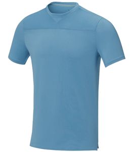 ELEVATE Borax Herren nachhaltiges Sport T-Shirt Cool-Fit Trainings-Shirt 160 g/m2 Fitness-Shirt 3752251 Hell-Blau