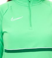 NIKE Academy 21 Dry Drill Longsleeve Damen Trainings-Top mit Half-Zip Sweatshirt mit Dry-Fit CV2653 in Gelb oder Grün