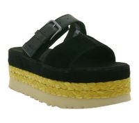 Sandalias UGG Australia Aubrey Slide de piel auténtica para mujer, con plataforma y suela de EVA, color negro (1167451) Sandalias UGG Australia Aubrey Slide de piel auténtica para mujer, con plataforma y suela de EVA, color negro (1167451)