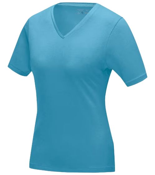 ELEVATE Kawartha nachhaltiges Damen T-Shirt schlichtes Baumwoll-Shirt 200 g/m2 Basic-Shirt Unterzieh-Shirt 3801743 Hellblau