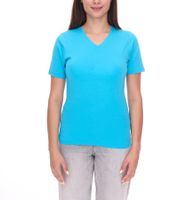 ELEVATE Kawartha nachhaltiges Damen T-Shirt schlichtes Baumwoll-Shirt 200 g/m2 Basic-Shirt Unterzieh-Shirt 3801743 Hellblau