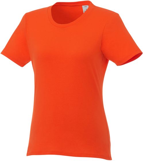 ELEVATE Heros Damen T-Shirt schlichtes Baumwoll-Shirt 150 g/m2 Basic-Shirt Unterzieh-Shirt 3802933 Orange