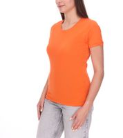 ELEVATE Heros Damen T-Shirt schlichtes Baumwoll-Shirt 150 g/m2 Basic-Shirt Unterzieh-Shirt 3802933 Orange