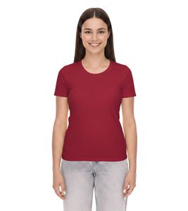 ELEVATE Heros Women's T-Shirt, Plain Cotton T-Shirt, 150 g/m² Basic T-Shirt, Undershirt, 3802924 Burgundy-Red