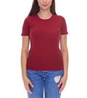 ELEVATE Heros Damen T-Shirt schlichtes Baumwoll-Shirt 150 g/m2 Basic-Shirt Unterzieh-Shirt 3802924 Burgundy-Rot