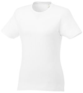 ELEVATE Heros Damen T-Shirt schlichtes Baumwoll-Shirt 150 g/m2 Basic-Shirt Unterzieh-Shirt 3802901 Weiß