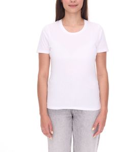 ELEVATE Heros Women's T-Shirt, Plain Cotton Shirt, 150 g/m² Basic Shirt, Undershirt, 3802901 White ELEVATE Heros Women's T-Shirt, Plain Cotton Shirt, 150 g/m² Basic Shirt, Undershirt, 3802901 White