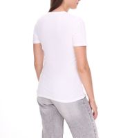 ELEVATE Heros Damen T-Shirt auch in 4XL schlichtes Baumwoll-Shirt 150 g/m2 Basic-Shirt Unterzieh-Shirt 3802901 Weiß