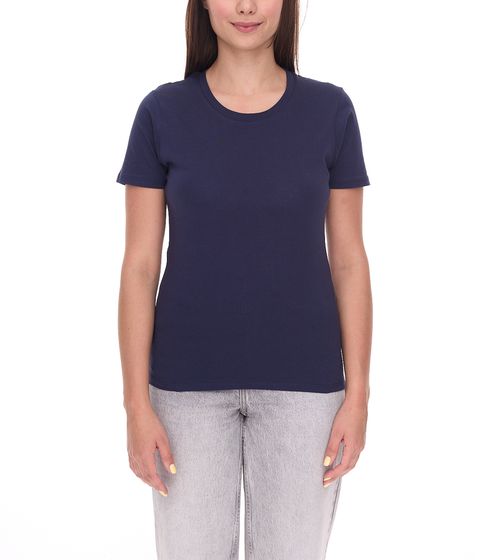 ELEVATE Heros Damen T-Shirt schlichtes Baumwoll-Shirt 150 g/m2 Basic-Shirt Unterzieh-Shirt 3802949 Navy