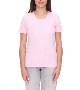 ELEVATE Heros Damen T-Shirt schlichtes Baumwoll-Shirt 150 g/m2 Basic-Shirt Unterzieh-Shirt 38029230 Rosa