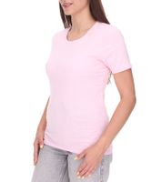 ELEVATE Heros Damen T-Shirt schlichtes Baumwoll-Shirt 150 g/m2 Basic-Shirt Unterzieh-Shirt 38029230 Rosa