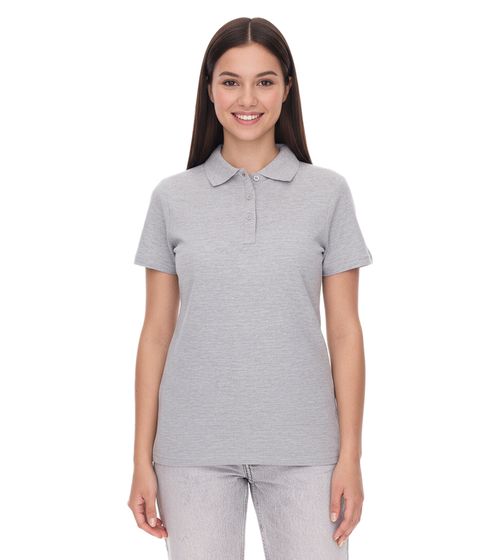 ELEVATE Helios Women's Polo Shirt Cotton Polo Shirt Pique Knit 180 g/m² 3810794 Grey