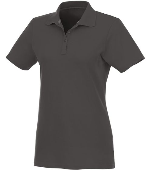 ELEVATE Helios Damen Polo-Shirt Baumwolle Polo-Hemd Pique-Strick 180 g/m² 3810789 Dunkelgrau