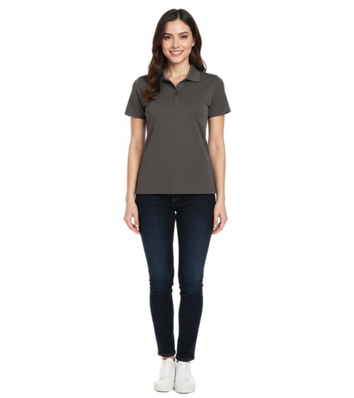 ELEVATE Helios Polo da donna in cotone piqué 180 g/m² 3810794 Grigio