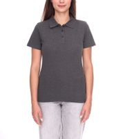 ELEVATE Helios Damen Polo-Shirt Baumwolle Polo-Hemd Pique-Strick 180 g/m² 38107980 meliert Anthrazit
