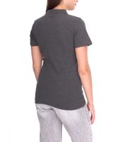 ELEVATE Helios Damen Polo-Shirt Baumwolle Polo-Hemd Pique-Strick 180 g/m² 38107980 meliert Anthrazit