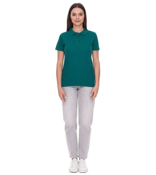 Polo femme ELEVATE Helios, polo en coton, maille piquée 180 g/m² 3810760 Forest Dark Green