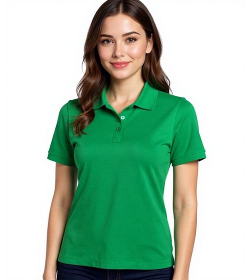ELEVATE Helios Women's Polo Shirt Cotton Polo Shirt Pique Knit 180 g/m² 3810769 Green