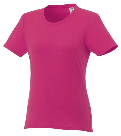 ELEVATE Heros Damen T-Shirt schlichtes Baumwoll-Shirt 150 g/m2 Basic-Shirt Unterzieh-Shirt 3802921 Pink