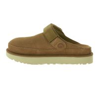 UGG Australia Goldenstar - Zapatillas de piel auténtica sostenible para mujer, estilo retro, con plataforma y sin cordones, 1138252, en beige o marrón UGG Australia Goldenstar - Zapatillas de piel auténtica sostenible para mujer, estilo retro, con plataforma y sin cordones, 1138252, en beige o marrón