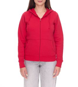 ELEVATE Theron Women's Full-Zip Hoodie with 240 g/m² Cotton Sweatshirt 3823025 Red ELEVATE Theron Women's Full-Zip Hoodie with 240 g/m² Cotton Sweatshirt 3823025 Red