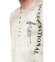 T-shirt homme imprimé sur le côté, en coton, à manches courtes, tendance, R-15243 Marron T-shirt homme imprimé sur le côté, en coton, à manches courtes, tendance, R-15243 Marron
