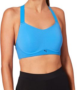 PUMA Active Bra Women's High-Support Sports Bra Training Bralette 935282 02 Blue