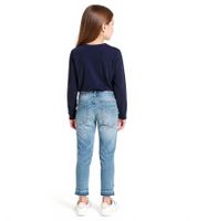 KangaROOS Girls' Cropped Straight-Leg Cotton Casual Jeans 43634735 Blue
