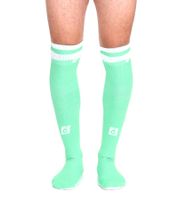 1 pair Outfitter OCEAN FABRICS Tahi Knee High Socks for Men and Women, Classic Soccer Socks, Sports Socks OUT-U-3029-OTW-25 Green