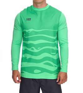 Outfitter OCEAN FABRICS Tahi Men's Goalkeeper Jersey, Moisture-wicking and quick-drying, long-sleeved soccer shirt, OUT-M-1033-OTW-25 Green Outfitter OCEAN FABRICS Tahi Men's Goalkeeper Jersey, Moisture-wicking and quick-drying, long-sleeved soccer shirt, OUT-M-1033-OTW-25 Green