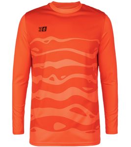 Outfitter OCEAN FABRICS Tahi Herren Torwart-Trikot Feuchtigkeitsregulierend und Schnelltrocknend Langarm-Shirt Fußball Longsleeve OUT-M-1033-OTW-81 Orange