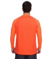 Outfitter OCEAN FABRICS Tahi Herren Torwart-Trikot Feuchtigkeitsregulierend und Schnelltrocknend Langarm-Shirt Fußball Longsleeve OUT-M-1033-OTW-81 Orange