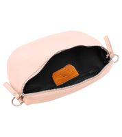 ZWILLINGSHERZ Damen Echtleder Umhängetasche Cross Body Bag Echtleder-Tasche mit abnehmbaren Schultergurt Bauchtasche Ausgeh-Tasche 1416C-12 Rosa ZWILLINGSHERZ Damen Echtleder Umhängetasche Cross Body Bag Echtleder-Tasche mit abnehmbaren Schultergurt Bauchtasche Ausgeh-Tasche 1416C-12 Rosa
