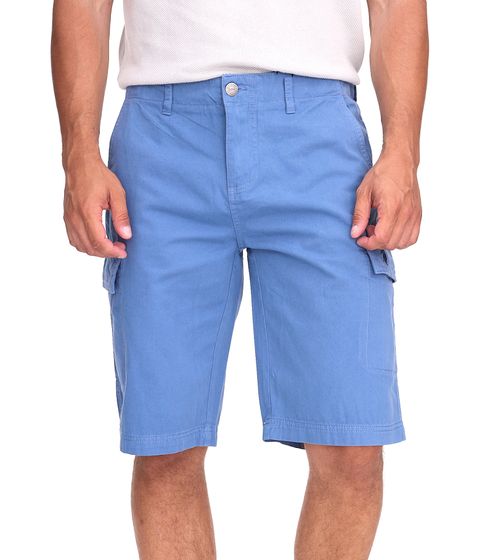 U.S. POLO ASSN. Men's Leisure Cargo Shorts, Lightweight Leisure Shorts with U.S. Polo Embroidery, Shorts 143 68147 52661 335 Light Blue
