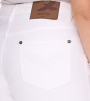 Jean bootcut ARIZONA pour femme : Pantalon en denim taille haute tendance, coupe 5 poches, 205716 Blanc