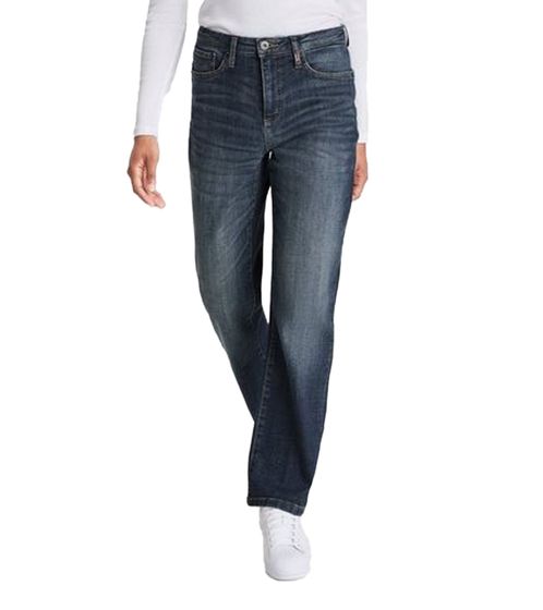 ALIFE AND KICKIN MoinaAK Women's 5-Pocket Cotton Jeans 20719853 Blue